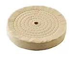 Enkay Extra Thick Spiral Sewn Buffing Wheel, 6-Inch (80 Ply) (3-Pack)
