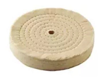Enkay Extra Thick Spiral Sewn Buffing Wheel, 6-Inch (80 Ply) (3-Pack)