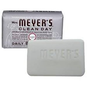Mrs Meyers Bar Soap Lavender 5.3 Ounce (156Ml) (3 Pack)