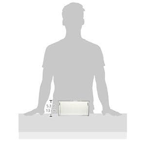 iDesign Home Kitchen Organizer Bin for Pantry, Refrigerator, Freezer & Storage Cabinet 10″ x 6″ x 5″, White