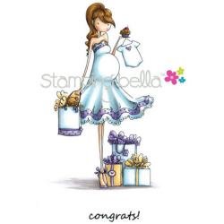 Stamping Bella Cling Stamp 6.5x4.5-Uptown Girl Brynn Has A Baby Shower