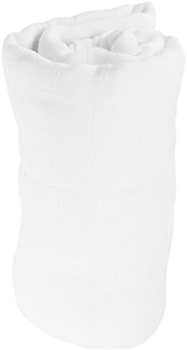 Muslin Swaddle Blankets – 100% Bamboo Super Soft – 47"x 47" Baby Girls and Boys Newborn Unisex – Large Multi-Use Infant Blanket for Swaddling