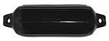 Taylor Made Products 952622  Super Gard Inflatable Vinyl Boat Fender, 6.5 x 22 inch, Black