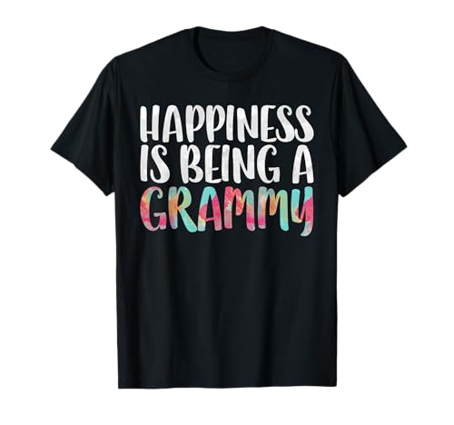 Happiness Is Being A Grammy Shirt Women Mothers Day T-Shirt