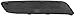 OE Replacement Volkswagen Front Driver Side Bumper Molding (Partslink Number VW1046105)