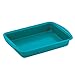 SilverStone Hybrid Nonstick Baking Pan With Lid / Nonstick Cake Pan With Lid, Rectangle - 9 Inch x 13 Inch, Blue