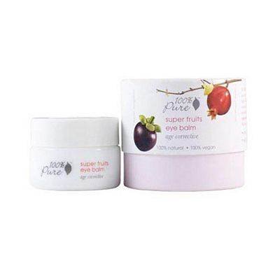 100% Pure Eye Balm - Super Fruits Eye Puffiness Treatments