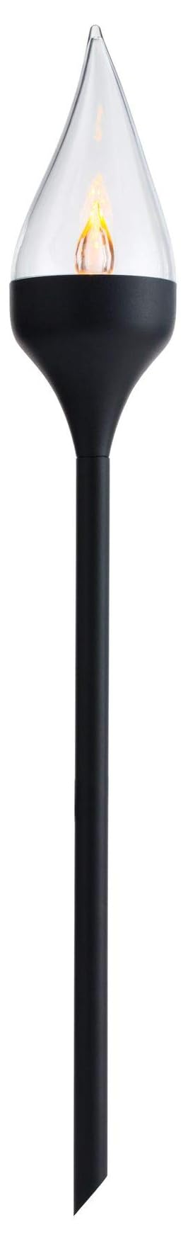 Pauleen 48053 Sunshine Sweetness Solar Ground Spike Anthracite for Outdoor Balcony or Garden, Metal, 0.024 W, Black, Glass