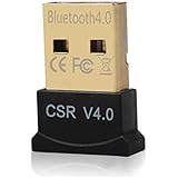 ideapro USB Bluetooth Adapter, 4.0 Dongle Micro Bluetooth Transmitter, Transfer for Laptop Windows 10 Raspberry Pi, Linux, Stereo Headset, Wireless Keyboard Headphone