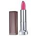 Maybelline Color Sensational Lipstick, Lip Makeup, Matte Finish, Hydrating Lipstick, Nude, Pink, Red, Plum Lip Color, Ravishing Rose, 0.15 oz; (Packaging May Vary)