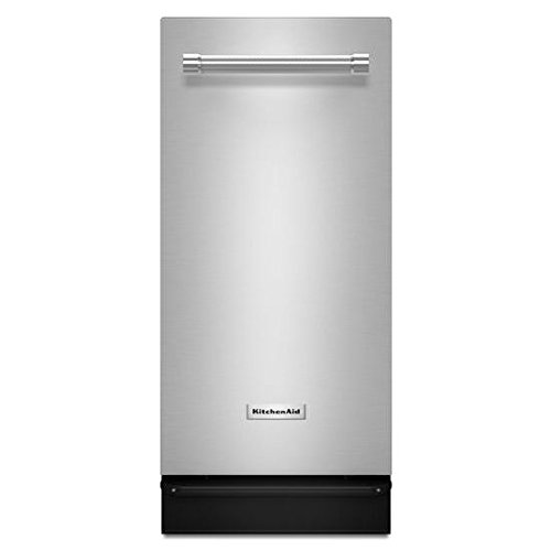 KITCHENAID KTTS505ESS Fully Integrated Undercounter Trash Compactor With Charcoal Filter, Satin Glide Rails, Solid Pak