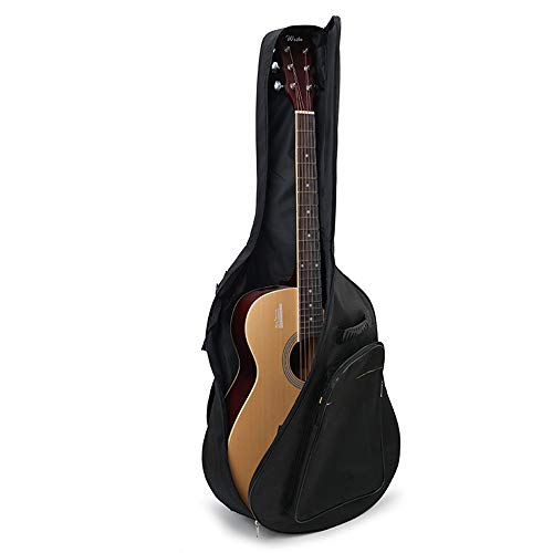 image for GLEAM Guitar Gig Bag - 0.3 Inch Sponge Padding Fit 41 Inch Acoustic Wa