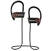 Bluephonic Wireless Sport Bluetooth Headphones, Hd Beats Sound Quality, Sweat Proof Stable Fit in Ear Workout Earbuds, Ergonomic Running Earphones, Noise Cancelling Microphone (Black) primary