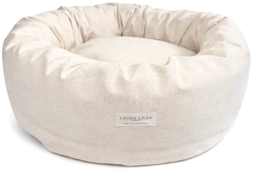 LIONS LEAK Round Dog Bed