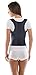 TOROS-GROUP Comfort Posture Corrector and Back Support Brace / 100%-Cotton Liner Large Black
