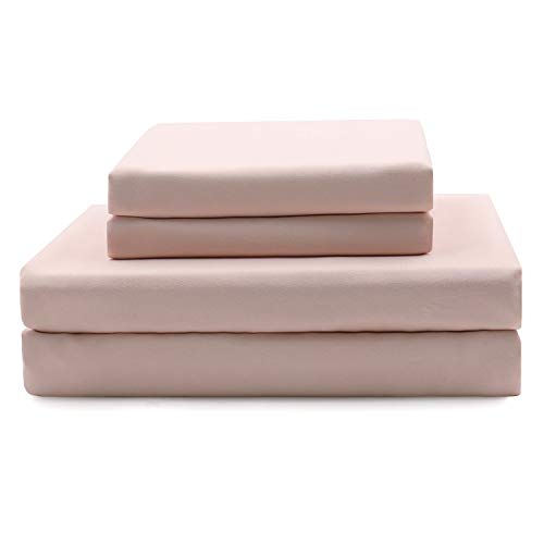 Hallmark Pink Sheets for Queen Size Bed, Soft 1800 Thread Count