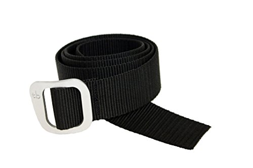 Defender Web Belt Made in USA by Thomas Bates (Black)