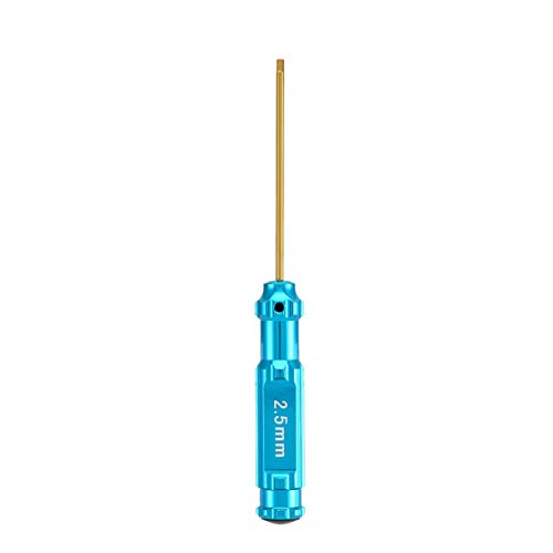 Portable White Steel 1.5mm/2.0mm/2.5mm/3.0mm Screw Driver Wrenches Hex Screwdriver Tool Kit For RC Crawler Car D90 Axial SCX10