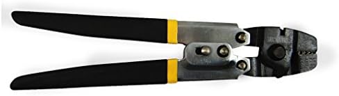 Fishing Heavy-Duty Hand Crimper Swanger Hardened Steel Jaws with Titanize
