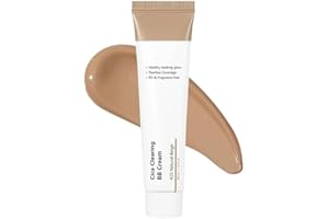 Pureeito Cica BB Cream #23 Natural Beige | Lightweight Korean BB Cream for Sensitive Skin | Natural Finish, Hydrating Texture