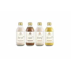 Purearth Mixed Nut Mylk 4 Pack 270ml, gecertificeerd biologisch + veganistisch, 8