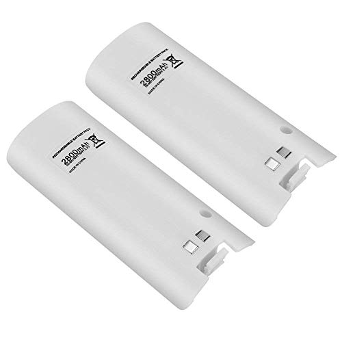 1 Rechargeable+Delymc+Capacity+Batteries+Controller+White