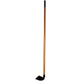 Ashman Garden Hoe – Sturdy Hand Tiller – Heavy Duty Blade for Digging, Loosening Soil and Weeding – Equipped with Rubber Grip