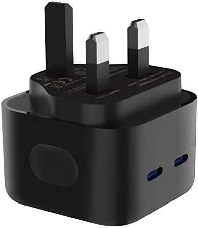 VINSOC 35W USB C Charger, GaN Fast Charging Type C Adapter Block