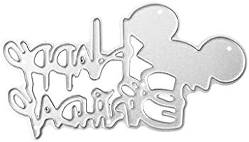 xineker Happy Birthday Hat Metal Cutting Dies Stencil DIY Embossing Crafts Decor