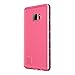 Eazewell Durable Ultra Slim 100% Water Resistant Skin Waterproof Case Shockproof Crashproof Dustproof Hard Shell Protective Box Rugged Cover for Samsung Galaxy S7 edge SM-G935 (Pink)