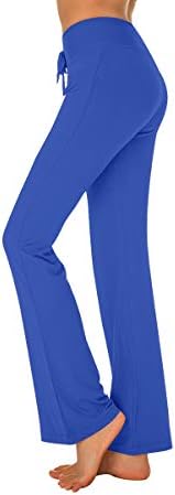 PACBREEZE Women's Bootcut Yoga Pants Comfortable High Waist Drawstring Lounge Pants