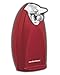 Hamilton Beach 76388R Classic Chrome Heavyweight Can Opener, Extra-Tall, Red primary