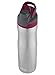 Contigo AUTOSEAL Chill Stainless Steel Water Bottles, 24 oz, SS/Very Berry & Very Berry, 2-Pack