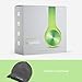 LilGadgets Connect+ Pro Wired Kids Headphones for School w/Microphone, Volume Limiting & Noise Reduction Over-Ear Headset w/Cord, SharePort Technology & SoftTouch Padding, Green Headphones for Kids