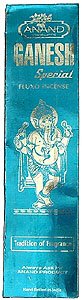 Anand Ganesh Special Fluxo Incense - 25 Gram Package - Exotic Incense From India