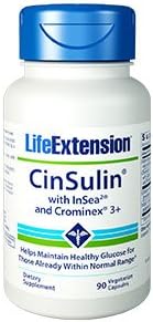 Cinsulin W/Insea2 &amp; Crominex 3 - 90 Vegetarian Capsules