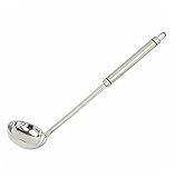 HeyLR Stainless Steel 18/8 Kitchen Utensil Tool Small Soup Ladle With Ergonomic Handle