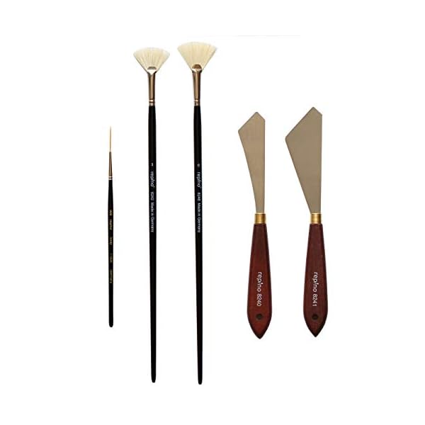 Malmesser Malspachtel FÃ¤cherpinsel Liner Set KÃ¼nstlerpinsel Pinselset fÃ¼r Ãlfarben Acrylfarben Ãl Acryl