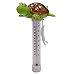 POOLWHALE Floating Pool Thermometer,Cool Style Water Temperature Thermometers with String, Shatter Resistant, for Outdoor and Indoor Swimming Pools, Hot Tub, Spa,and Pond (Turtle)