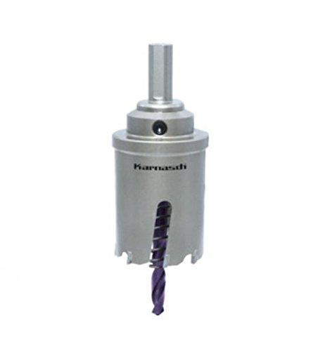 Karnasch KARNASCH Jigsaw with Carbide Metal with Pilot Drill and Spring Eyector, Durchmesser d1=80mm, 1