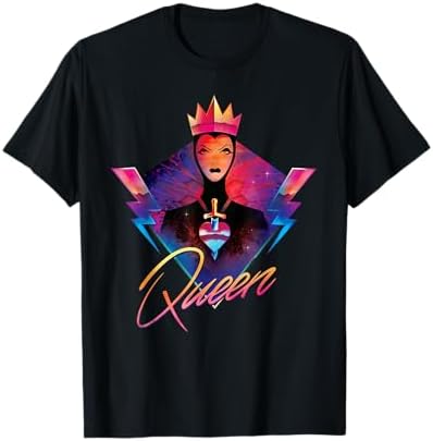 Amazon.com: Disney Villains Maleficent 90s Rock Band Neon T-Shirt