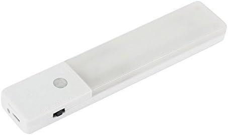 USB Rechargeble Motion Sensor Closet Lights Under Cabinet Lightening, Stick-on Cordless LED Night Light Bar, Indoor Step Light Safe Lights for Cabinet Wardrobe Stairs