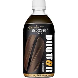 アサヒ飲料 ドトール ブラック 480ml×24本