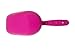 WZYuan 1-Cup Pet Food Scoop, Lines for 1/2 Cup and 1 Cup, Dog Puppy Cat Bird Rabbit Plastic Pet Food Scoop (Hot-Pink)
