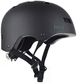 PANK Casque pour Trottinette électrique, vélo Urbain, Roller et Skateboard. Conception Ultra légère. Éclairage LED arrière Multiposition.