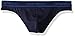 Emporio Armani Men's Essential Microfiber Thong, Marine, Medium