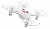 Mini RC Quadcopter,MindKoo JJRC H8 Mini Headless Mode 2.4G 4CH 6 Axis Gyro RTF RC Drone Quadcopter-White
