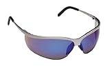 3M Metaliks Sport Protective Eyewear. 11540-10000-20 Blue Mirror Lens, Nickel Frame