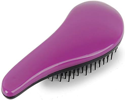 Tangle Brush Detangler Hairbrush Detangling No Tangle Hair Brush for Adults & Kids for Head Scalp Massage Tangle Free Brush (Purple)