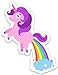 2 Pack Unicorn Poop Farts Rainbows Funny Sticker Decal Large 5.5